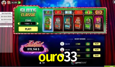 Descubra o Mundo do Cassino Online com ouro33